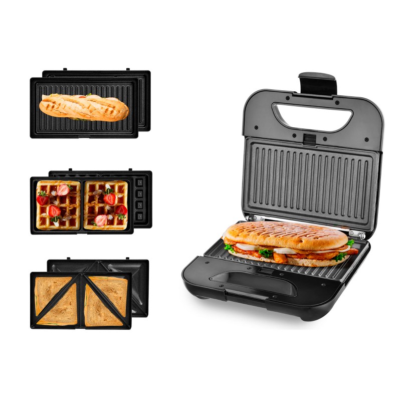 SANDWICH MAKER 3 EN 1 MISTER K DE KITCHENCOOK