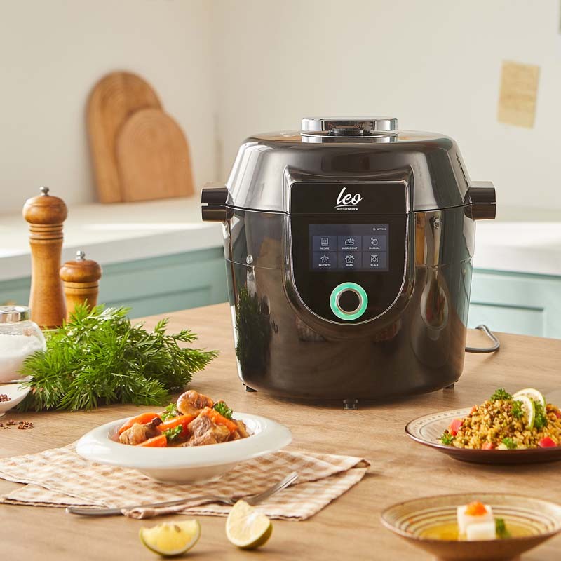 Machine de cuisson électrique automatique de table intelligente pour  cuiseur de nourriture Robot électrique automatique auto-cuisson
