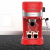 MACHINE À EXPRESSO MOULU ET DOSETTE 20 BARS – COLORMOST ROUGE KITCHENCOOK