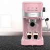 MACHINE À EXPRESSO MOULU ET DOSETTE – COLORMOST ROSE KITCHENCOOK