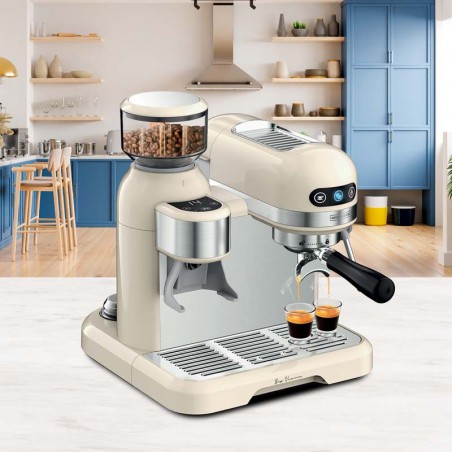 MACHINE À EXPRESSO TACTILE AVEC BROYEUR – BIG VENICE CREME KITCHENCOOK