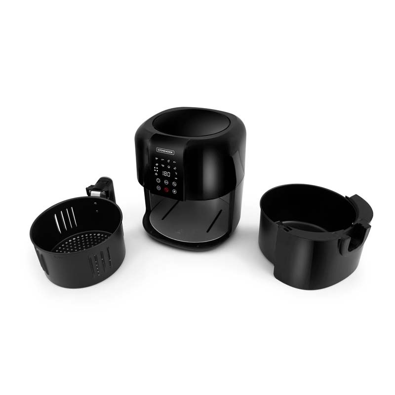 Friteuse sans huile 3L 8 programmes AIRMED noir Kitchencook