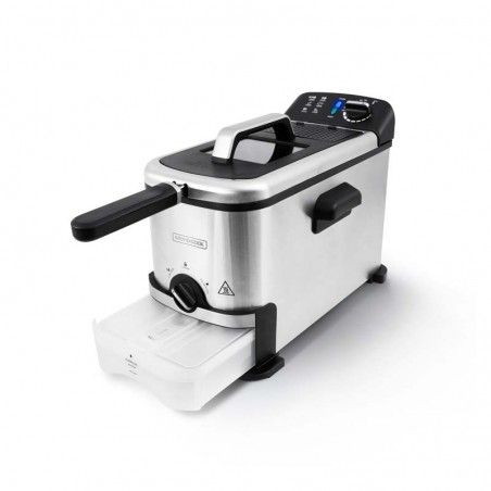 Friteuse FryTastic 5371 - 4L, 3200W, Intelligente Avec Contrôle Électronique, Inox Brossé