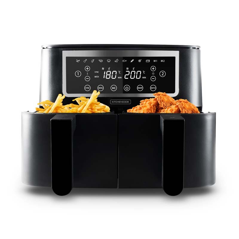 FRITEUSE SANS HUILE 8L 10 PROGRAMMES AIRMED 8 DE KITCHENCOOK