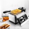 FRITEUSE 3L INOX SEMI PRO FRY PLUS DE KITCHENCOOK