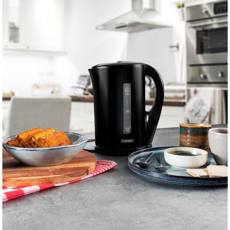 Bouilloire Électrique Lehmann 1,8L - 2200W - Acier Inoxydable - Arrêt Auto - Sans BPA - Idéale Thé/Café/Bébé