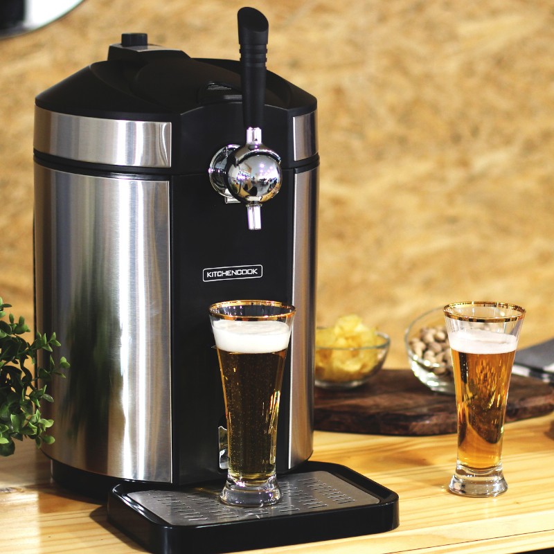 Tireuse à bière compatible avec les fûts 5L TBEER - KITCHENCOOK