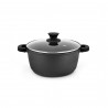 Faitout en fonte d'aluminium de 24 cm LEON_FT24TFI de Kitchencook