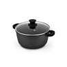 Faitout en fonte d'aluminium de 30 cm LEON_FT30TFI de Kitchencook