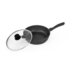 SAUTEUSE EN FONTE D'ALUMINIUM 24CM – LEON ST24TFI KITCHENCOOK