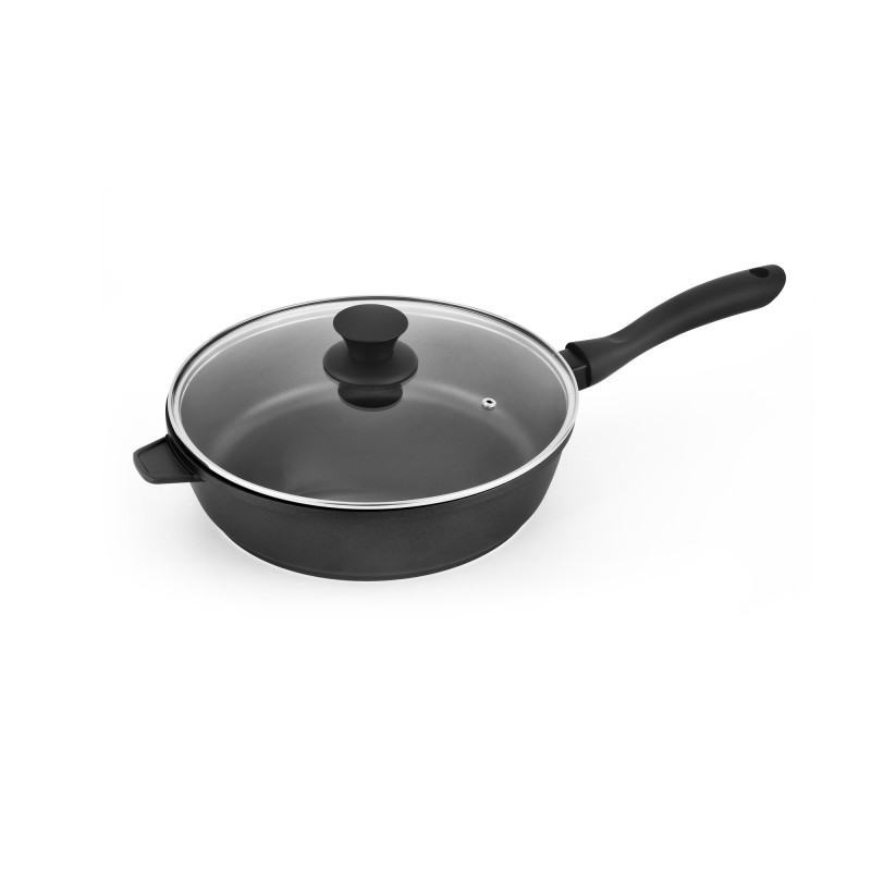 Sauteuse Taurus Great Moments 28 Cm - Fonte D'aluminium Anti-adhésive 6 Couches - Compatible Tous Feux (induction Inclus) - Poignée Ergonomique