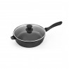 SAUTEUSE EN FONTE D'ALUMINIUM 28CM – LEON ST28TFI KITCHENCOOK