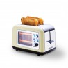 GRILLE PAIN DOUBLE FENTE AVEC FENETRE TOASTEO GLASS BEIGE KITCHENCOOK