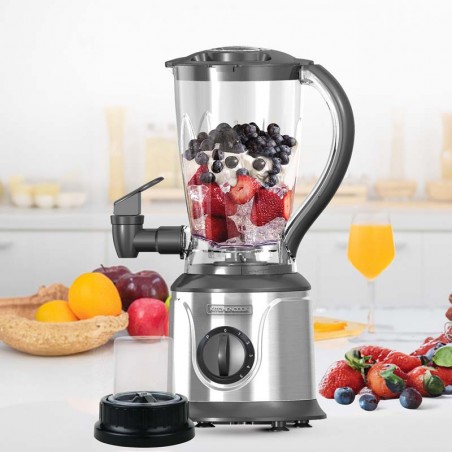 BLENDER 500W AVEC ROBINET DE SERVICE JUICE HUB KITCHENCOOK