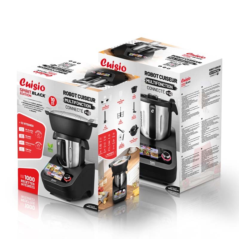 Panier Vapeur Plastique Compatible Cuisio X Connect+ Kitchencook - Cuisson Saine Et Rapide