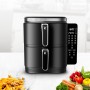 FRITEUSE A AIR DOUBLE 12L 2800W AIRFLOW12 LED AIRFLOW