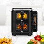 FRITEUSE A AIR DOUBLE 12L 2800W AIRFLOW12 W LED AIRFLOW KITCHENCOOK