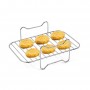 Kitchencook- Grille20I - Grille universelle pour friteuse à air - Acier inoxydable alimentaire - 20×12×8 cm