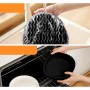 Kitchencook- Siliround - SILIROUND2_BLACK - Moule rond en silicone noir - Antiadhésif - Compatible friteuse à air