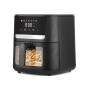 KitchenCook - AIRMED 7W - Friteuse à air 7L avec fenêtre - 7 programmes - 1600W