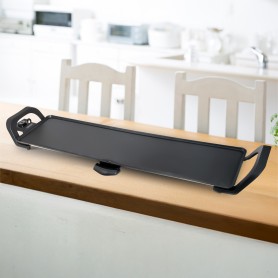 Kitchencook - K-PAN100 - Plancha électrique XXL - 1800W - Surface 100x23 cm