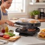 Kitchencook - KBURGER - Grill à hamburgers - 1000 W - Double plaque