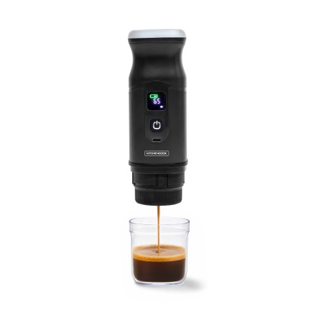 Kitchencook - K Move - Machine à expresso nomade - Autochauffante - Multi-dosettes