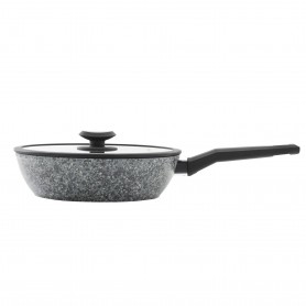 SAUTEUSE EN ALUMINIUM FORGÉ 26CM – GRANIT ST26TFI KITCHENCOOK