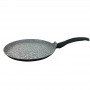 CRÊPIÈRE EN ALUMINIUM FORGE 28CM EFFET GRANITE ANTI-ADHÉSIVE CRP28TFI