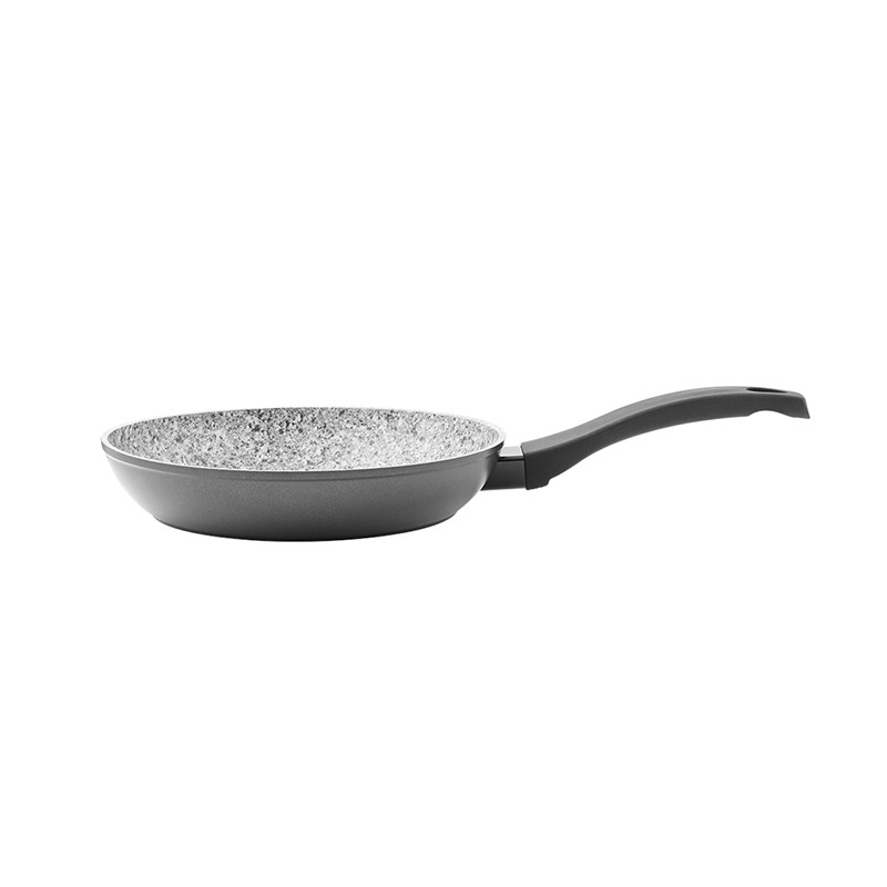 Orbegozo SFB 8300 - Set de 3 poêles en aluminium forgé, diamètre 18, 22 et 26 cm, surface antiadhésive, couleur noire