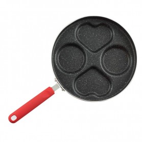 POÊLE 26CM MULTIFORMES CŒURS ET ROND MODÈLE PCCH26TFSI KITCHENCOOK