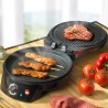 MULTI-CUISEUR (PIZZA, TARTE, CRÊPIÈRE, GRILL) MODÈLE HPP180 NOIR DE KITCHENCOOK