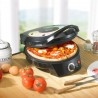 MULTI-CUISEUR (PIZZA, TARTE, CRÊPIÈRE, GRILL) MODÈLE HPP180 NOIR DE KITCHENCOOK