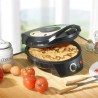 MULTI-CUISEUR (PIZZA, TARTE, CRÊPIÈRE, GRILL) MODÈLE HPP180 NOIR DE KITCHENCOOK