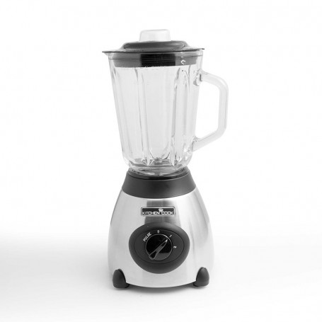 BLENDER AVEC BOL EN VERRE LAME EN INOX & 6 COUTEAUX MODÈLE FRESH INOX KITCHENCOOK