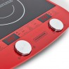 PLAQUE DE CUISSON À INDUCTION TACTILE INDUC2 ROUGE KITCHENCOOK