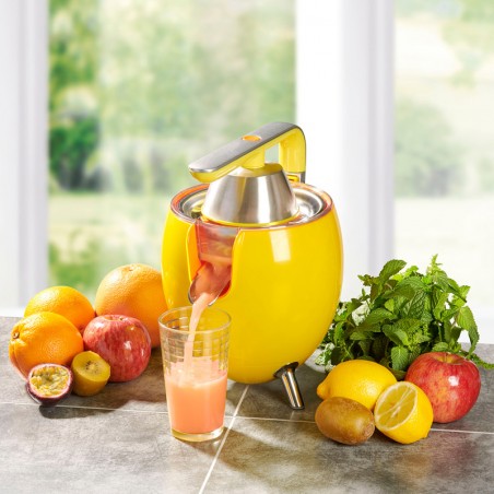 PRESSE AGRUME ÉLECTRIQUE DESIGN 550ML – PRESSPOD JAUNE KITCHENCOOK