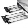 GRILLE PAIN INOX 3 FONCTIONS QUATRE FENTES FAMILY_TOASTXL_INOX DE KITCHENCOOK