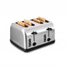 GRILLE PAIN INOX 3 FONCTIONS QUATRE FENTES FAMILY_TOASTXL_INOX DE KITCHENCOOK