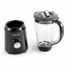 BLENDER 500W 1.5L AVEC 2 LAMES INOX B5TURBO_BLACK DE KITCHENCOOK