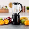 BLENDER 500W 1.5L AVEC 2 LAMES INOX B5TURBO_BLACK DE KITCHENCOOK