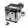 FRITEUSE COMPACTE 900W 1.5L EN ACIER INOXYDABLE MODÈLE FR1010 KITCHENCOOK