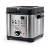 FRITEUSE COMPACTE 900W 1.5L EN ACIER INOXYDABLE MODÈLE FR1010 KITCHENCOOK