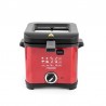 FRITEUSE COMPACTE 900W 1.5L EN ACIER INOXYDABLE MODÈLE FR1010 KITCHENCOOK