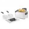 FRITEUSE EN INOX 2000W / 5L MODÈLE FR5050 DE KITCHENCOOK