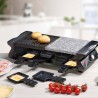 RACLETTE GRILL ET PIERRE 3EN1 8P 1200W RC ALPES KITCHENCOOK