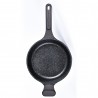 SAUTEUSE 28 CM EN FONTE D'ALUMINIUM AVEC COUVERCLE EN SILICONE SYCAMORE ST28TFI DE KITCHENCOOK