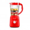 BLENDER 500W 1.5L AVEC 2 LAMES INOX B5TURBO ROUGE DE KITCHENCOOK