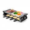 RACLETTE GRILL ET PIERRE 3EN1 8 PERSONNES 1200W RC ALPES KITCHENCOOK