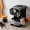 MACHINE A EXPRESSO 1100W AVEC 7 BOISSONS A PREPARER  LITTLE ITALY BLACK DE KITCHENCOOK